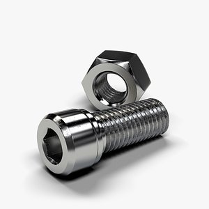 DIN 912 Bolt with DIN 555 Nut