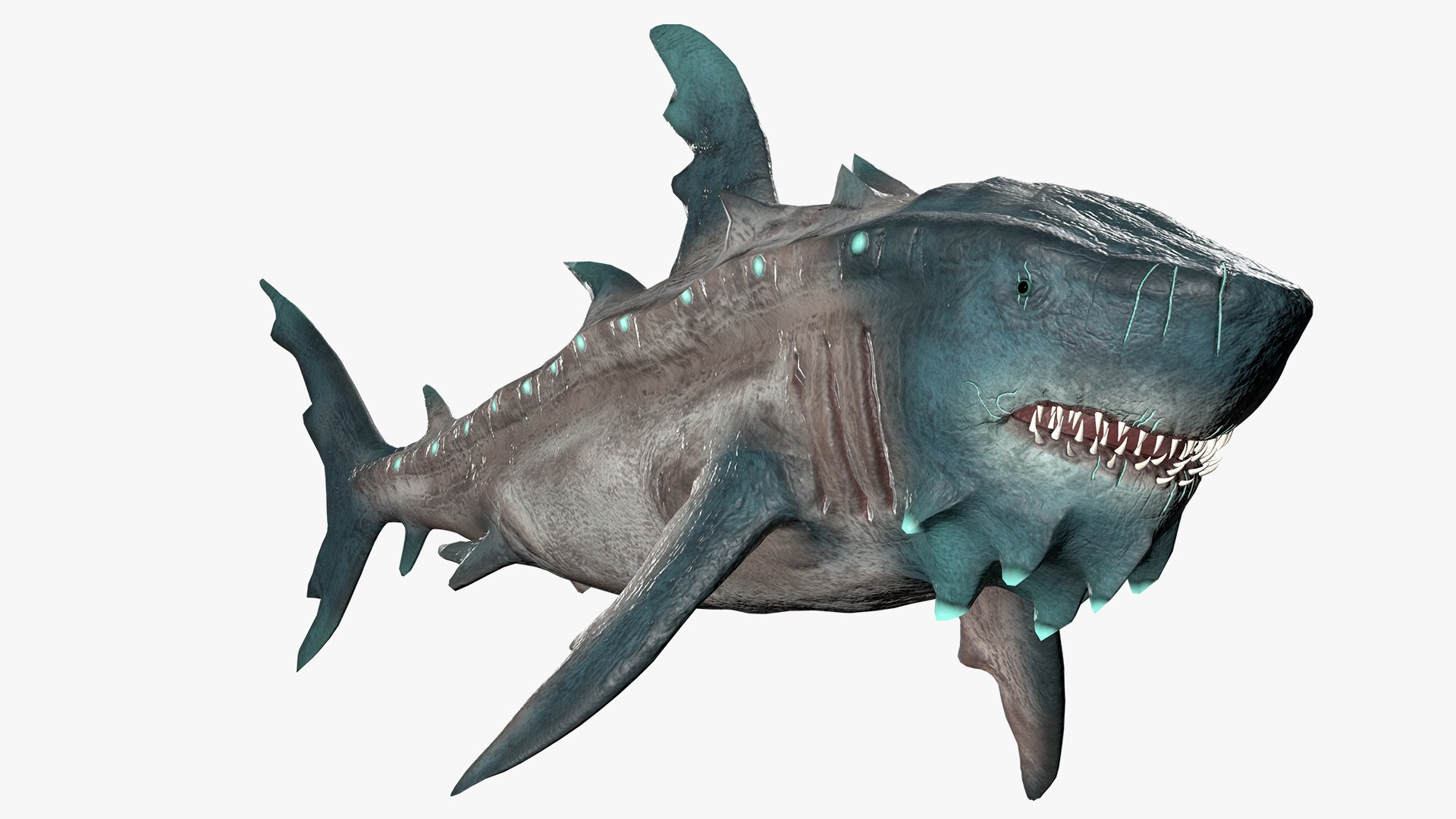 Shark Creature 3D - TurboSquid 1740880