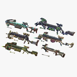 Stylized crossbows pack
