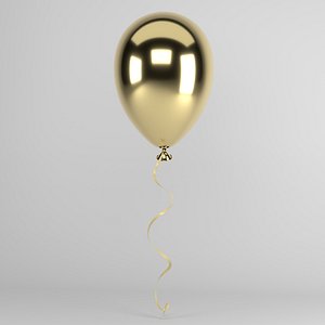 3D Ballon colors and rig model