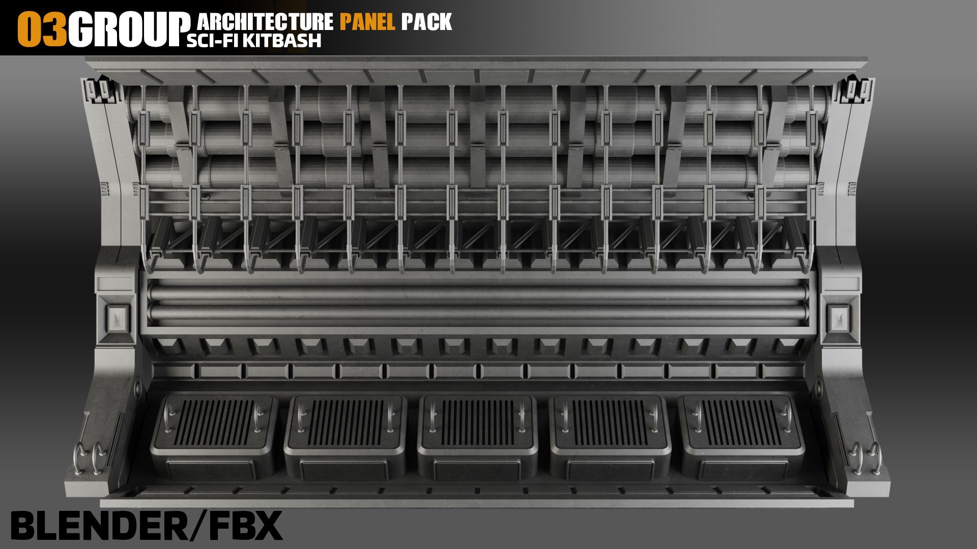 Sci-Fi Architecture Panels Pack vol 10 3D https://p.turbosquid.com/ts-thumb/Zg/EyokFw/gQ/vol104/jpg/1649050365/1920x1080/fit_q87/aa20b42208b952e65b7f84b1e782be73b092cbf1/vol104.jpg
