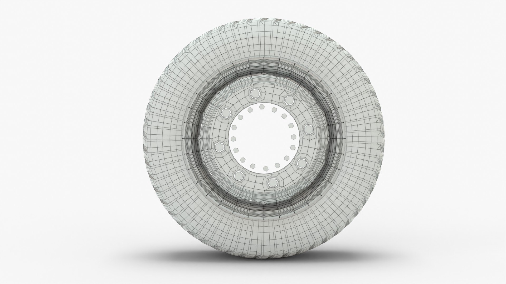 Car Volvo FM9 Tipper Wheel With Rim 3D Model - TurboSquid 2146462