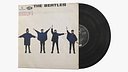 The Beatles Vinyl Album Cover