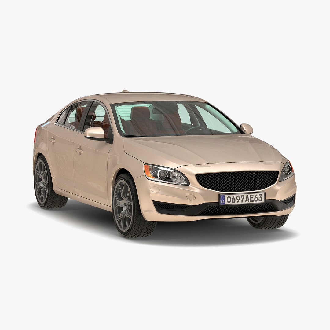Generic Sedan 3 3D model preview