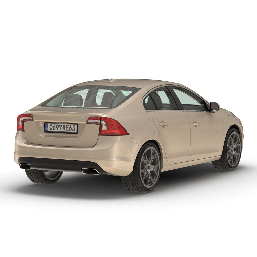 Generic Sedan 3 3d Model