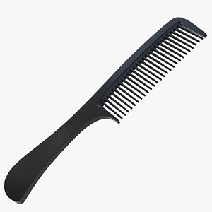 Hair comb with handle