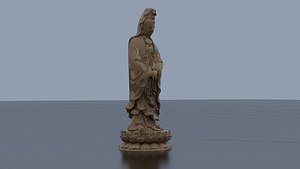 Avalokitesvara Sculpture 3D model