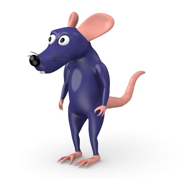 3ds cartoon rat