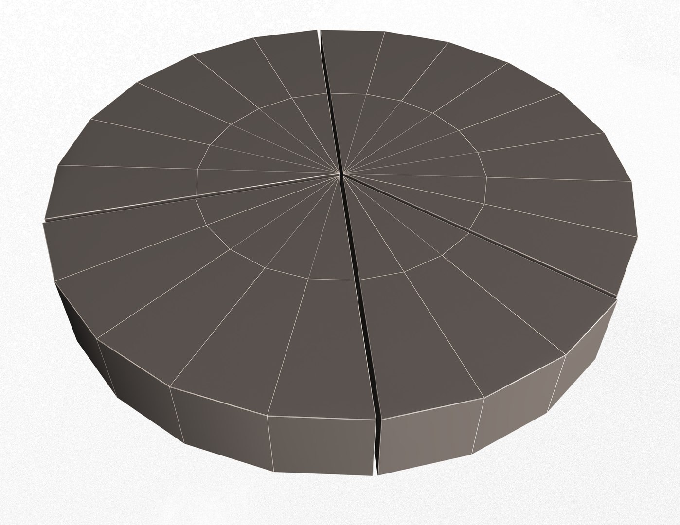 Pie Graph 3D model https://p.turbosquid.com/ts-thumb/Zg/RCOcsA/EK/wireframe7/jpg/1637407316/1920x1080/fit_q87/21abf609dd43f6432a5ee0dcd02a20e1a923f9c0/wireframe7.jpg