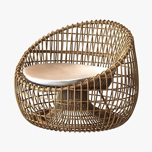 3ds chair natural