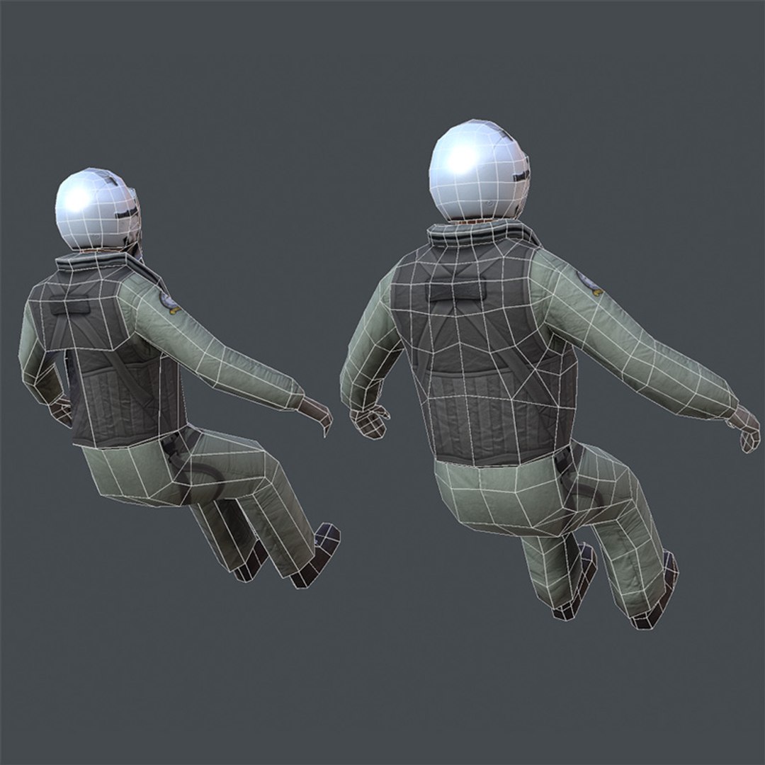 C4d Jet Pilot