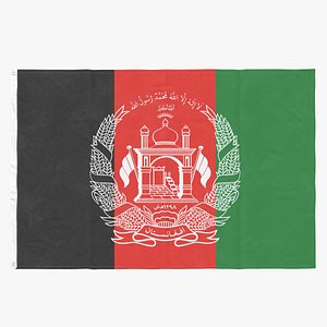 Flag Laying Pose Afghanistan