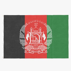 Flag Laying Pose Afghanistan