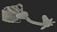 Wooden Push Up Toy Giraffe Fallen Pose