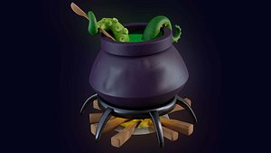 Helluin cauldron 3D