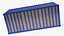 Crane Single Girder with Cargo Container