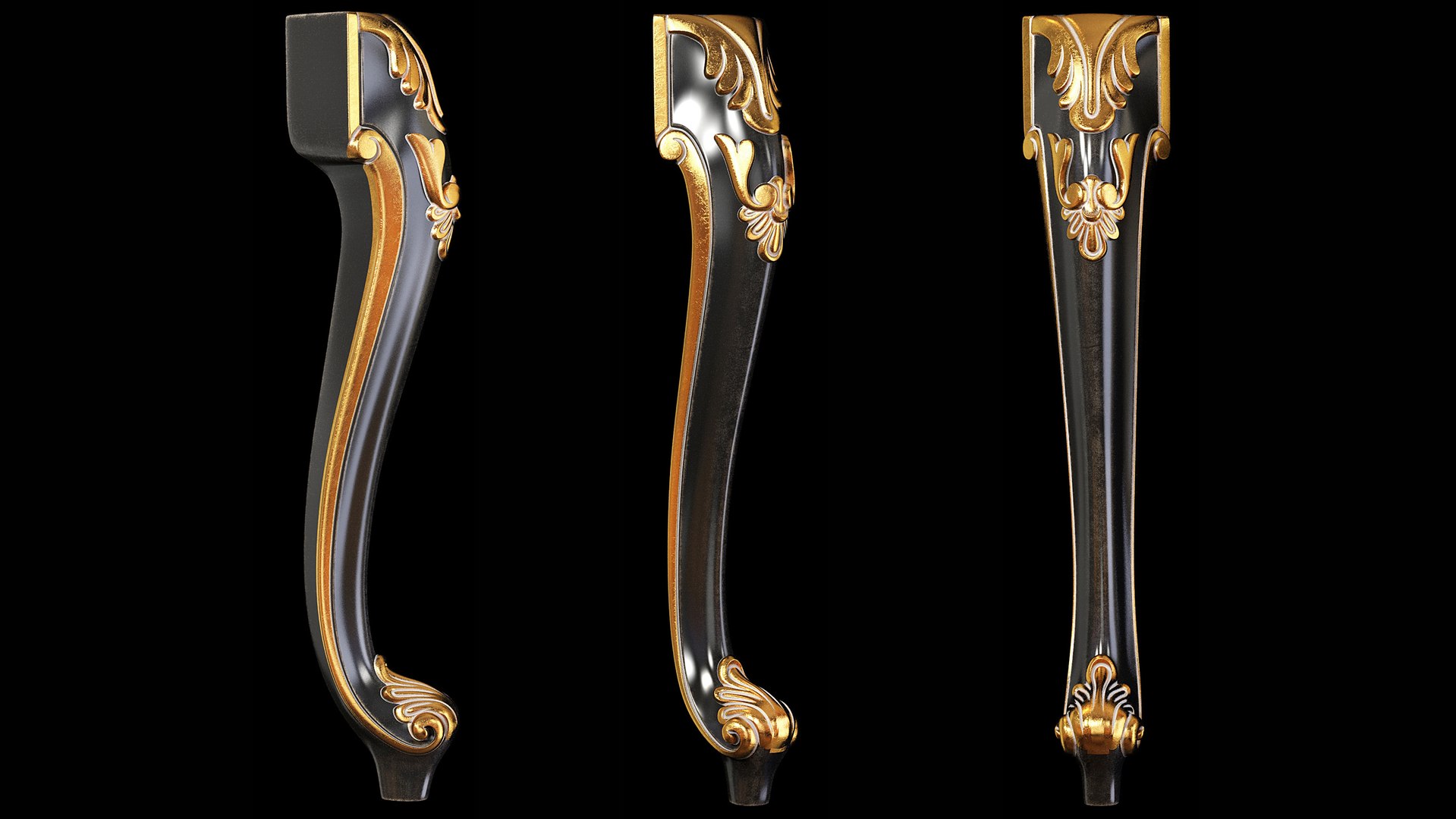 3D Classic Leg 004 - TurboSquid 1732748