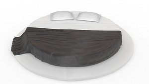 round bed
