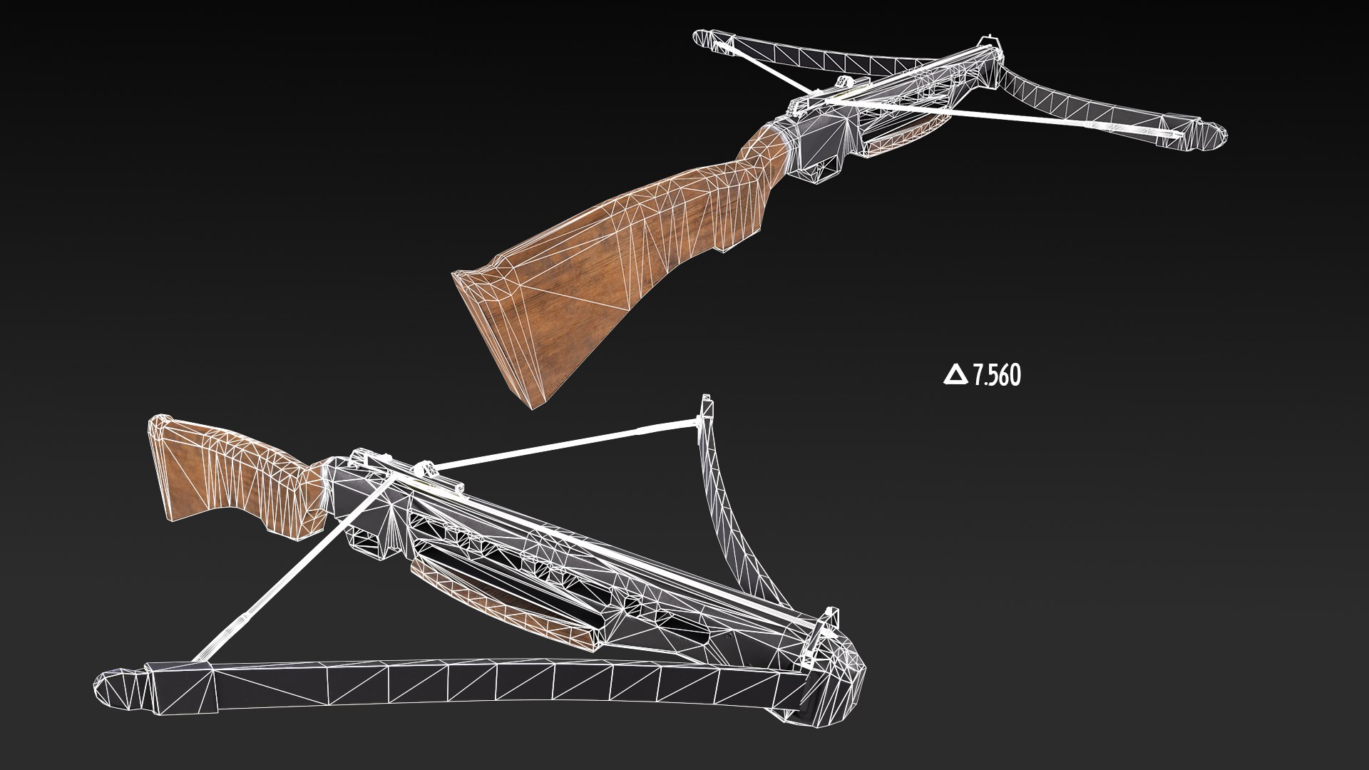 3D Bow Gun Crossbow Model - TurboSquid 1743948