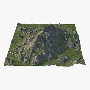 Rocky Grassy Mountain
