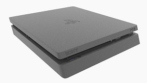 3D PLAYSTATION textured model