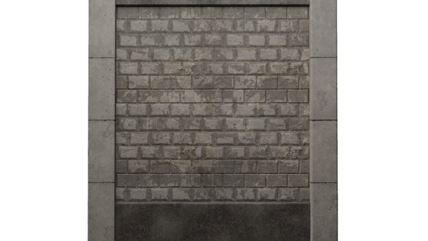 Concrete Wall 3D model