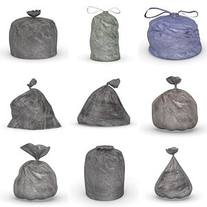 garbage bags 3d 3ds
