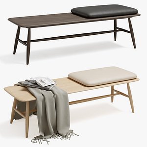 Lucian Ercolani Von Bench with Pad