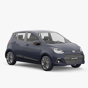 Hyundai I10 2014 lowpoly