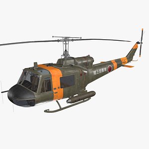 Bell UH-1B JGSDF Complex Animation --311--