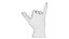 Contemporary Ceramic Figurine Hand