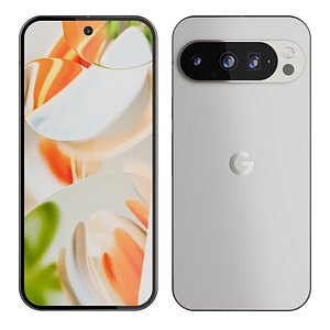 3D Google Pixel 9 Pro model