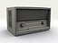 old radio 3d max