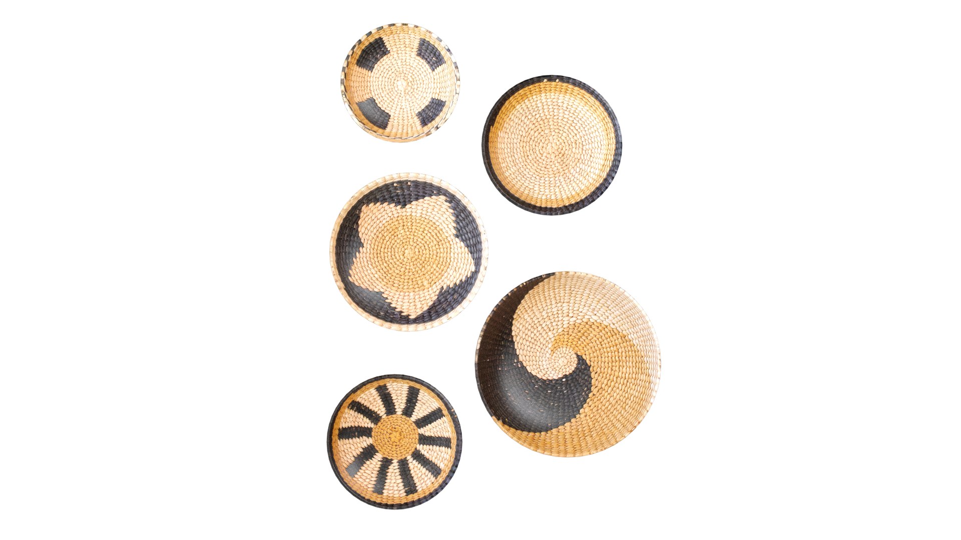 View of Wall Panel Woven Seagrass Model - TurboSquid 2099141