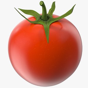 3D Red Cherry Tomato