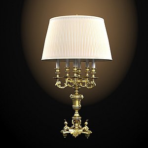 Bronze d art 534 classic baroque luxury table lamp