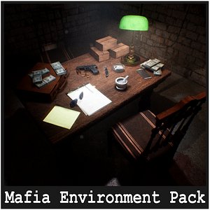 Mafia Environment Modular Environment 35 Assets