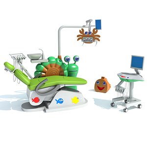 Dental Station for Kids 3D model