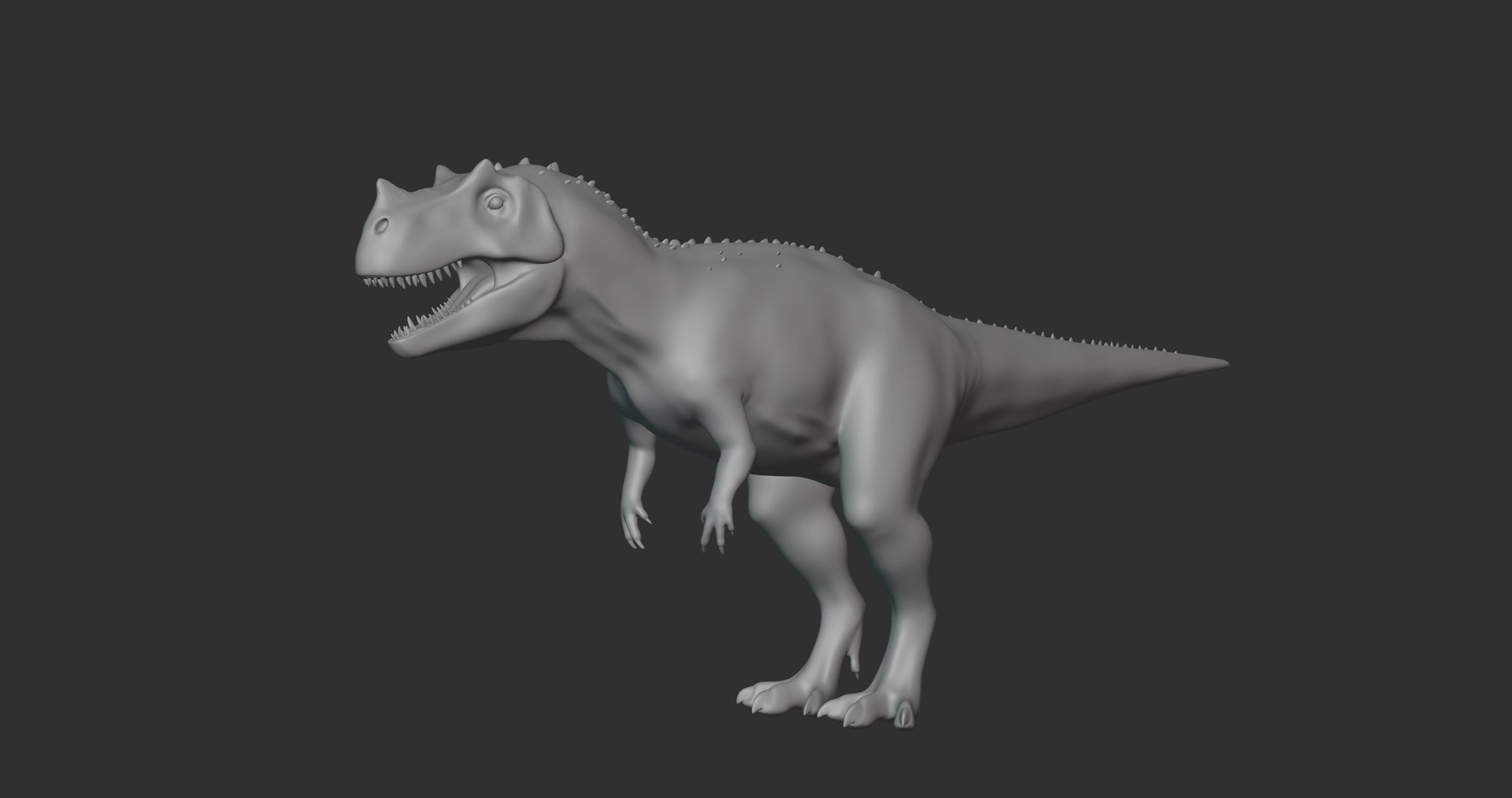 Saltriovenator Basemesh Low Poly 3D 모델 - TurboSquid 1995201