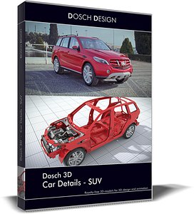 car details - suv 3d model