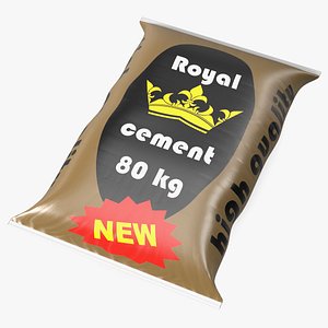 Royal Cement Bag 3D model