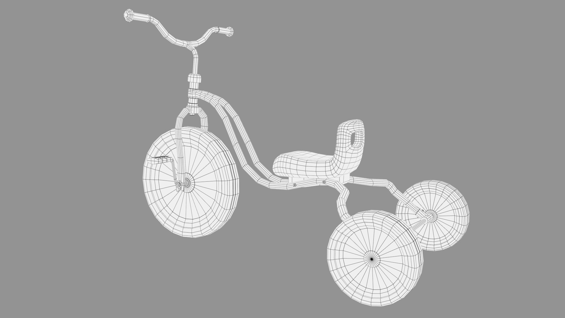 3D Tricycle Law Tow TurboSquid 1493264