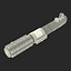Star Wars Anakin Skywalker Lightsaber 2 Used 3D Model
