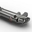Star Wars Anakin Skywalker Lightsaber 2 Used 3D Model