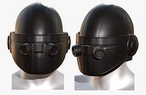 3D mask helmet model