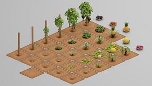nature tree plant 3D