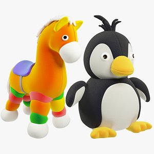 Stuffed Toys Set V4