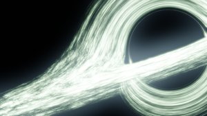 3D Animated BLACK HOLE model