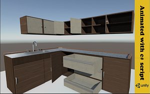 kitchen cabinet 3D model