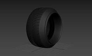 3D stretched tire